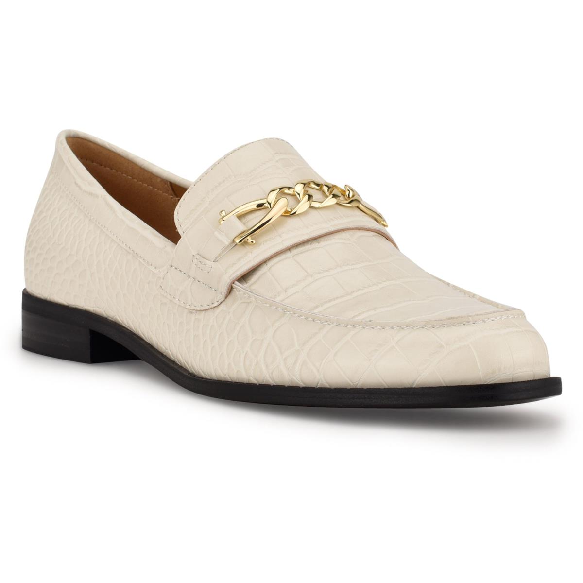 Loafers Nine West Onlyou Slip-On Beige | 8421VRBDS