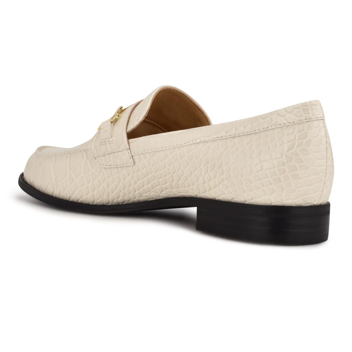 Loafers Nine West Onlyou Slip-On Beige | 8421VRBDS