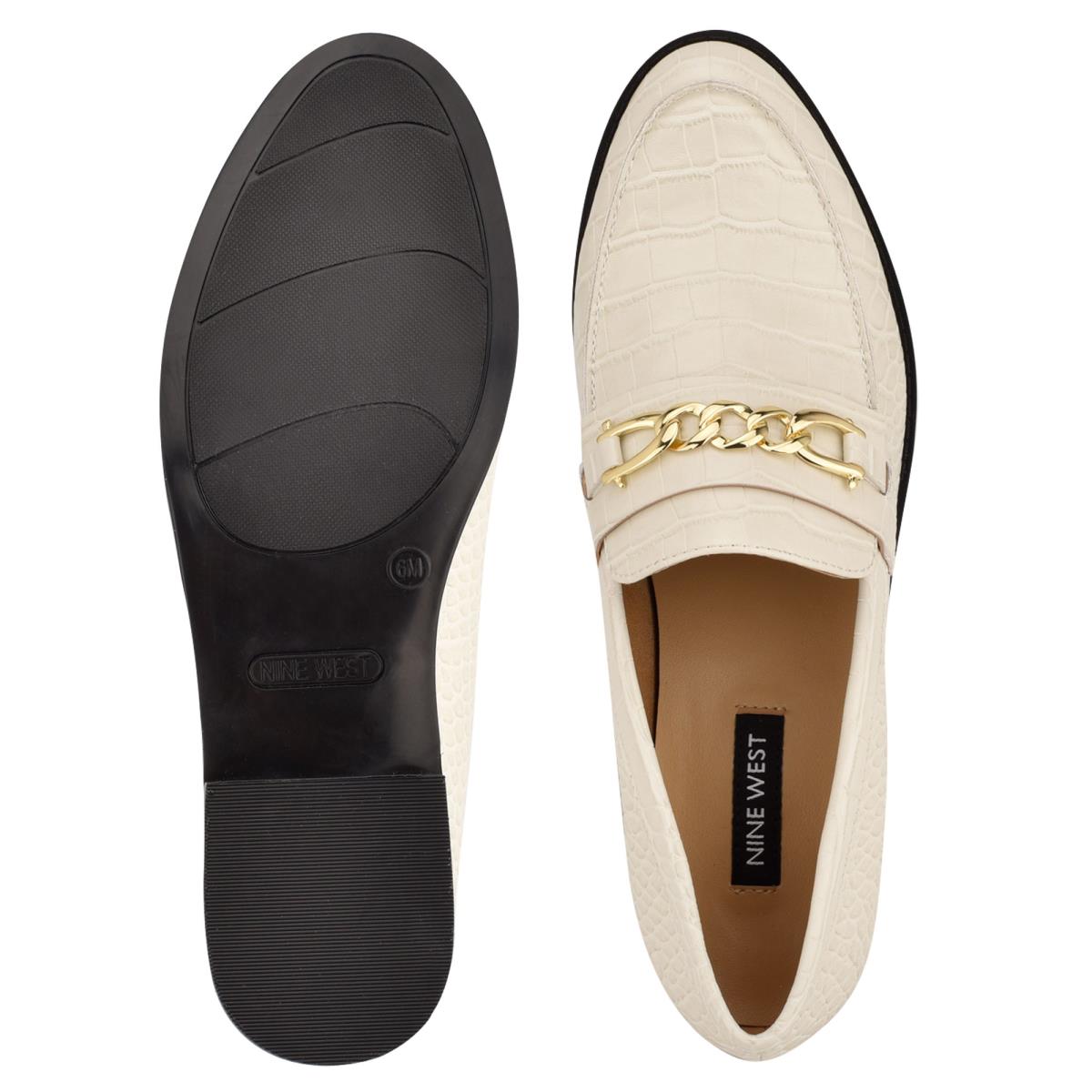 Loafers Nine West Onlyou Slip-On Beige | 8421VRBDS