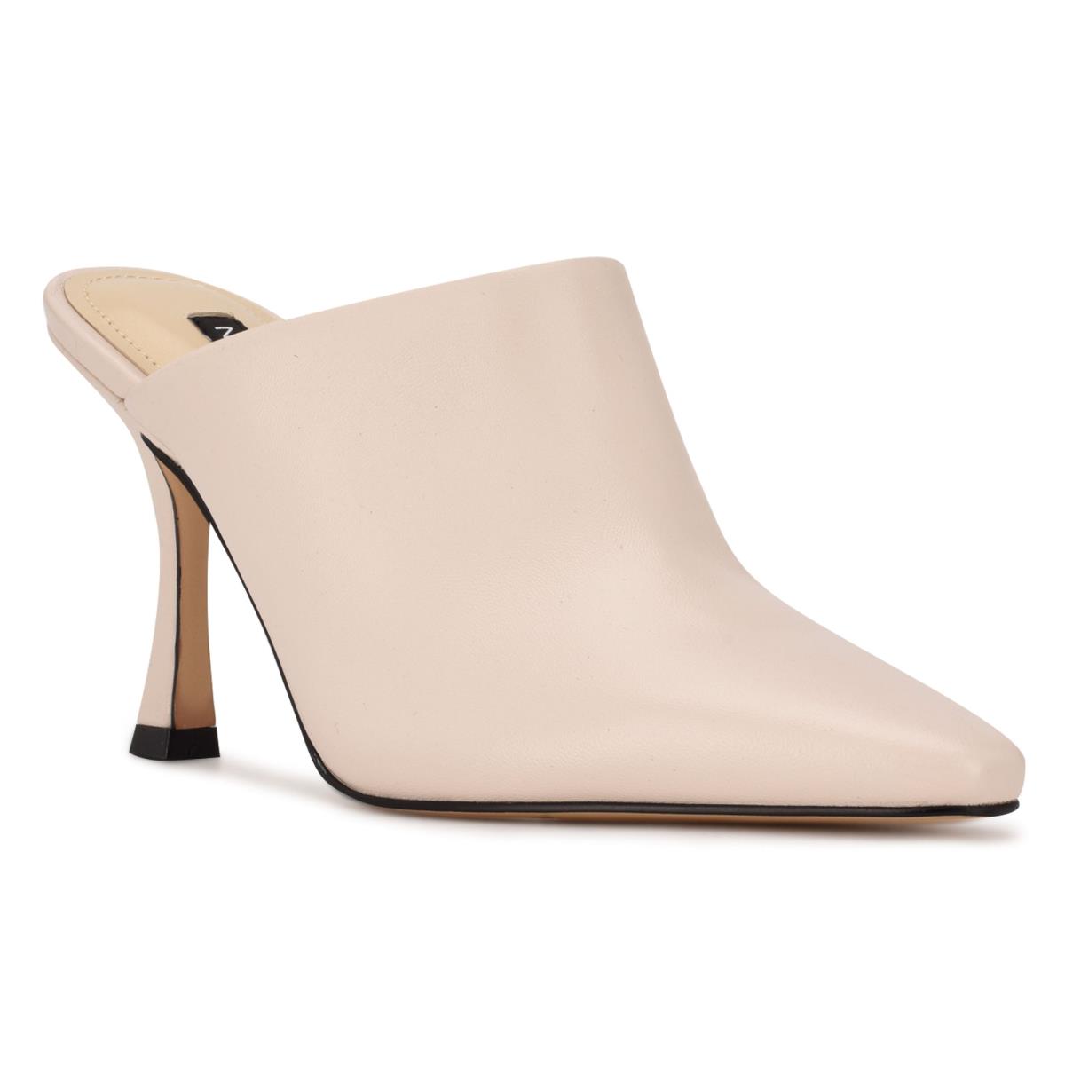 Mulas Nine West Ciao Heel Creme | 0295ADMJL