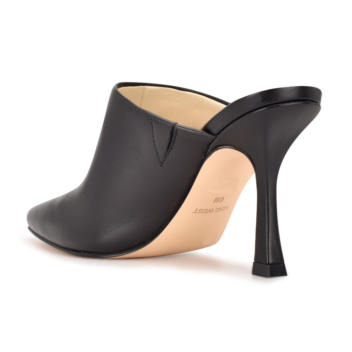 Mulas Nine West Ciao Heel Negras | 6914SOAYG