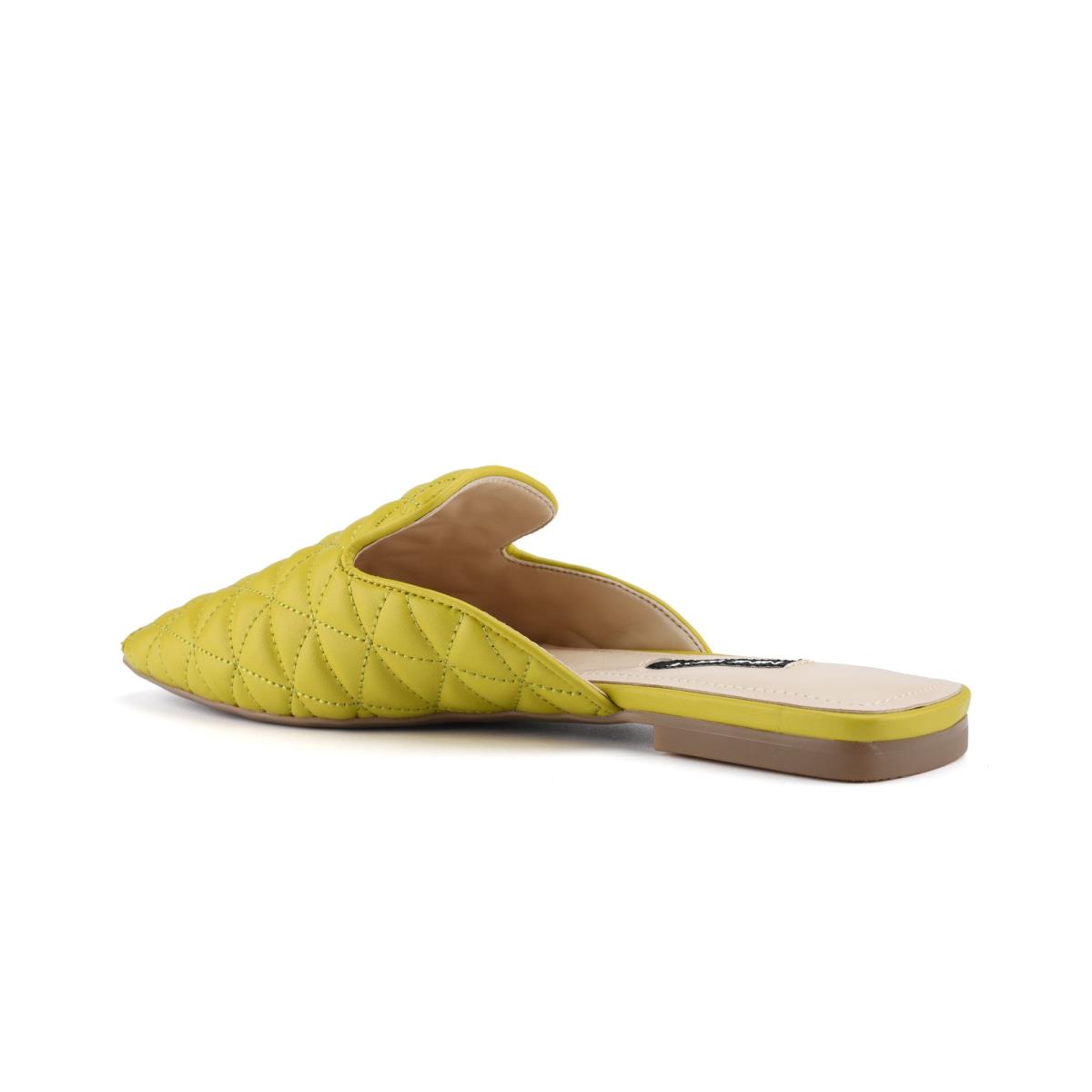 Mulas Nine West Diamond Planos Amarillo | 9132XIYPA