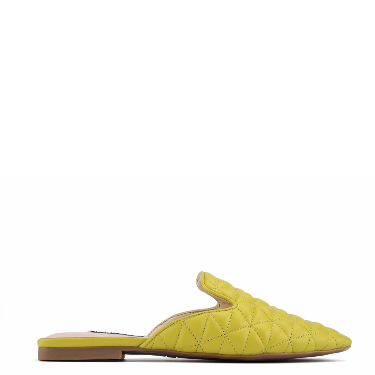 Mulas Nine West Diamond Planos Amarillo | 9132XIYPA