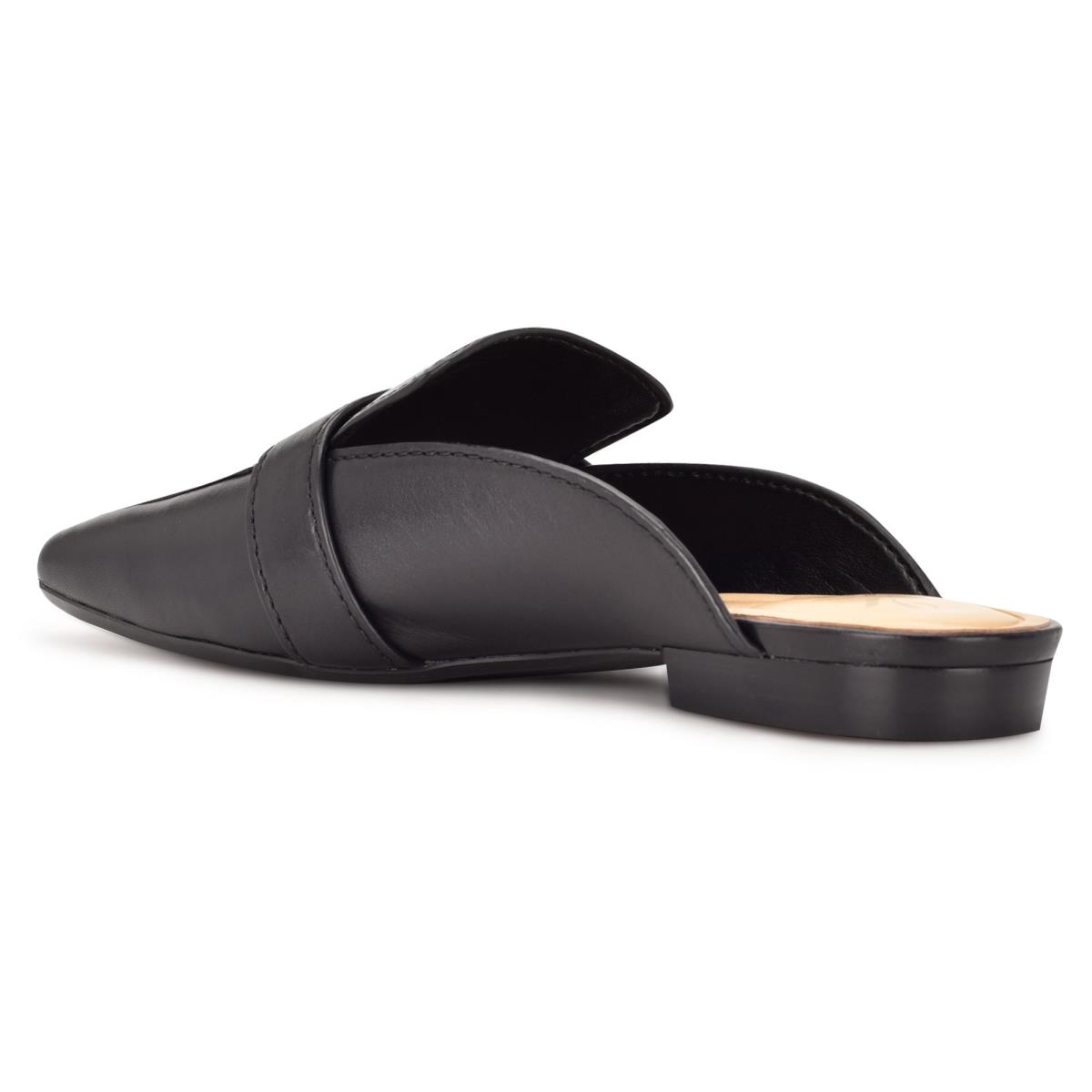 Mulas Nine West Neat 9x9 Loafer Negras | 9534AJBYZ