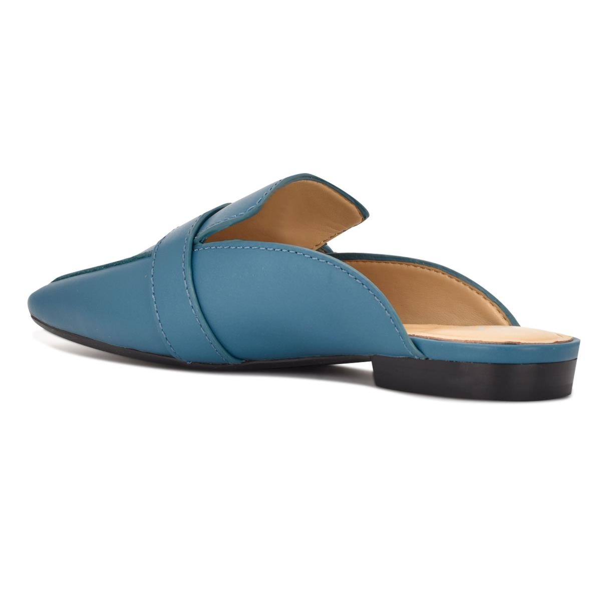 Mulas Nine West Neat 9x9 Loafer Turquesa | 9024ZXRHC