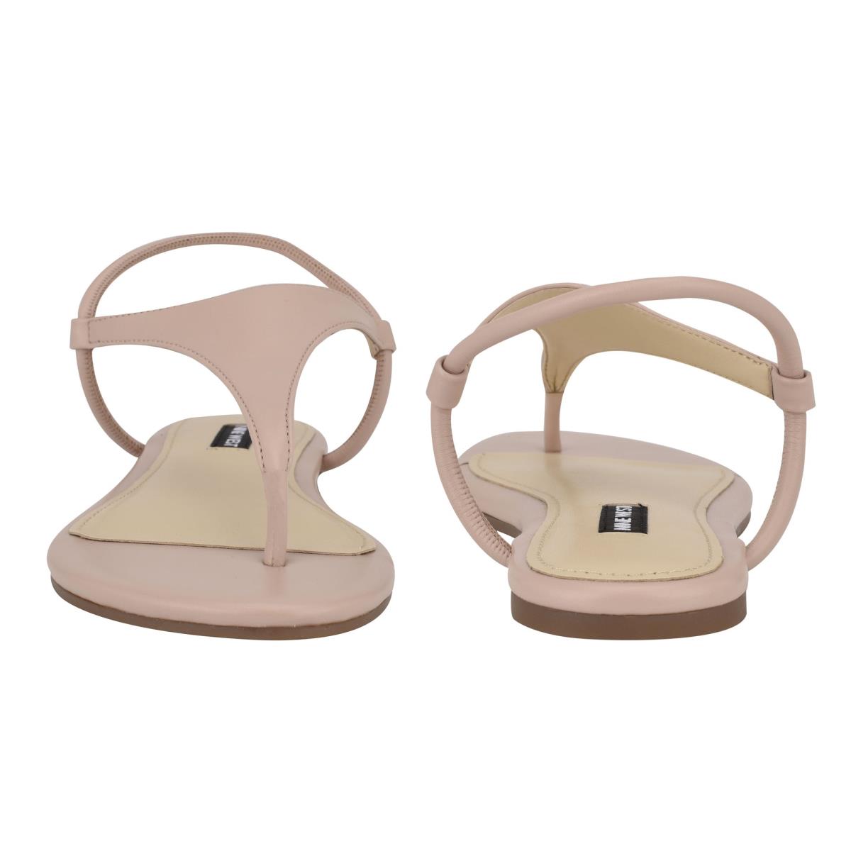 Sandalias Planas Nine West Braydin Stretch Beige | 2168NYUHB