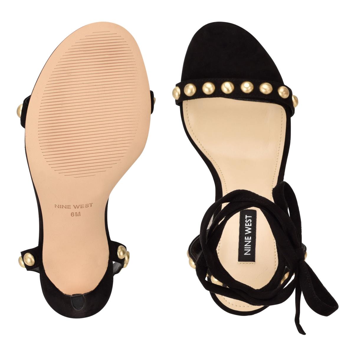 Sandalias Tacones Nine West Istelle Negras | 5240CUWNI