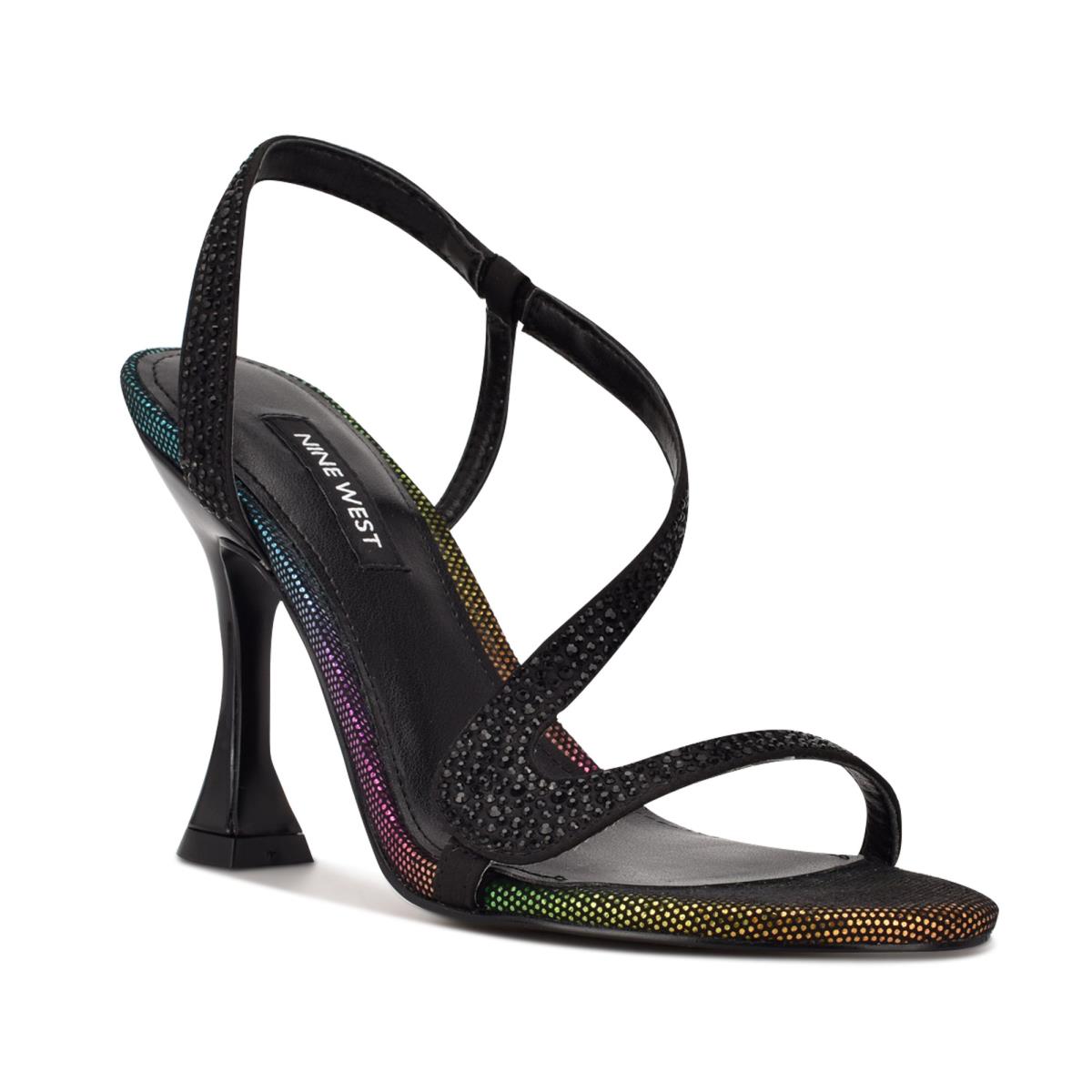 Sandalias Vestir Nine West Immal Negras | 9724UDFCI