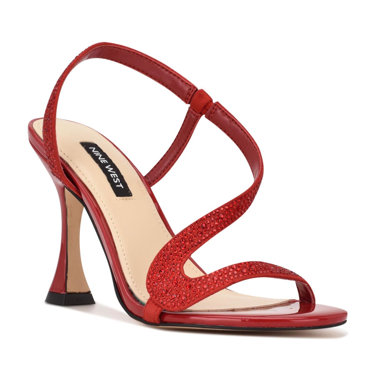 Sandalias Vestir Nine West Immal Rojas Claro | 8920LZHQK