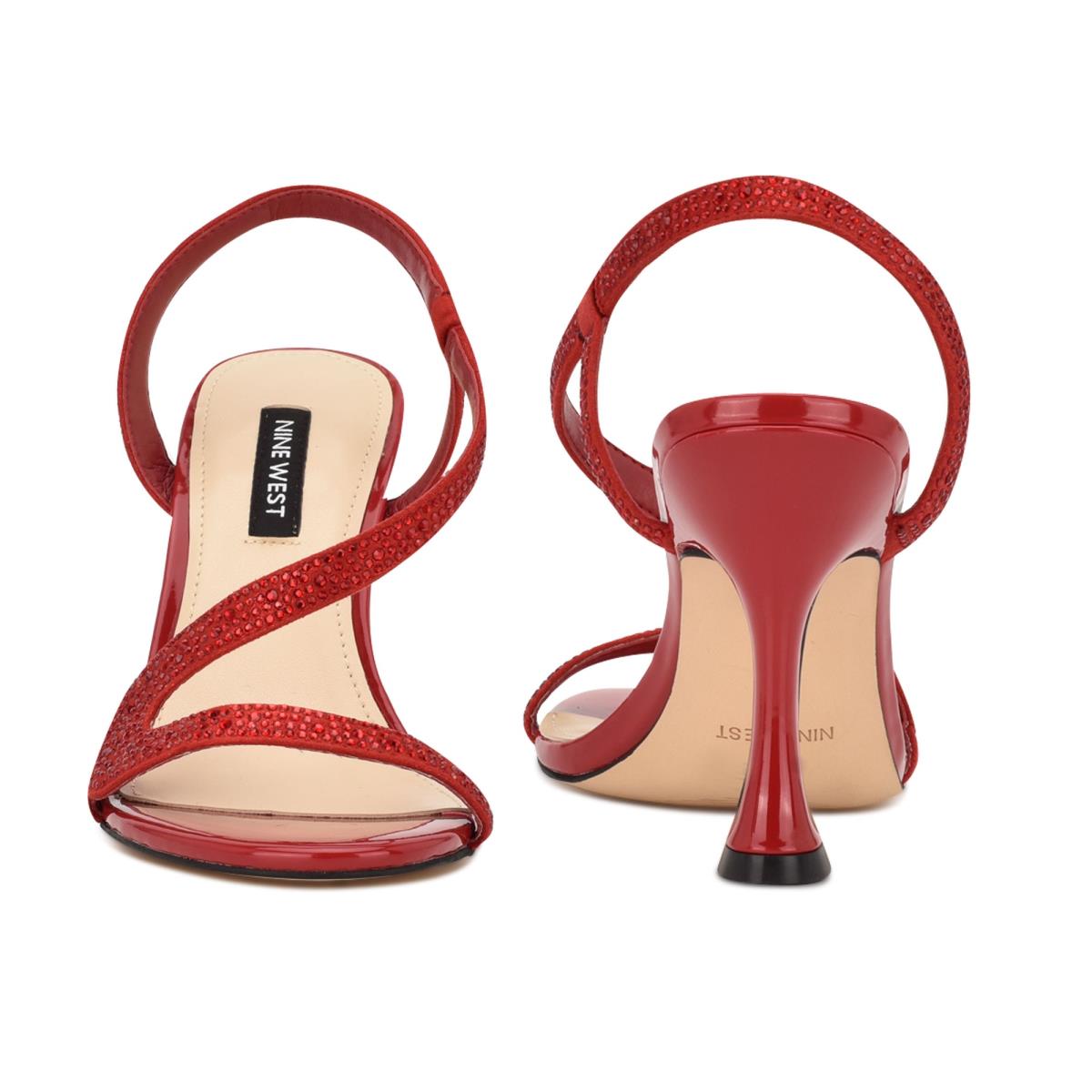 Sandalias Vestir Nine West Immal Rojas Claro | 8920LZHQK