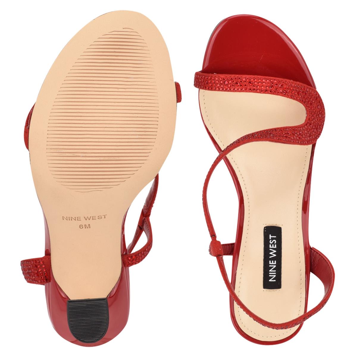 Sandalias Vestir Nine West Immal Rojas Claro | 8920LZHQK