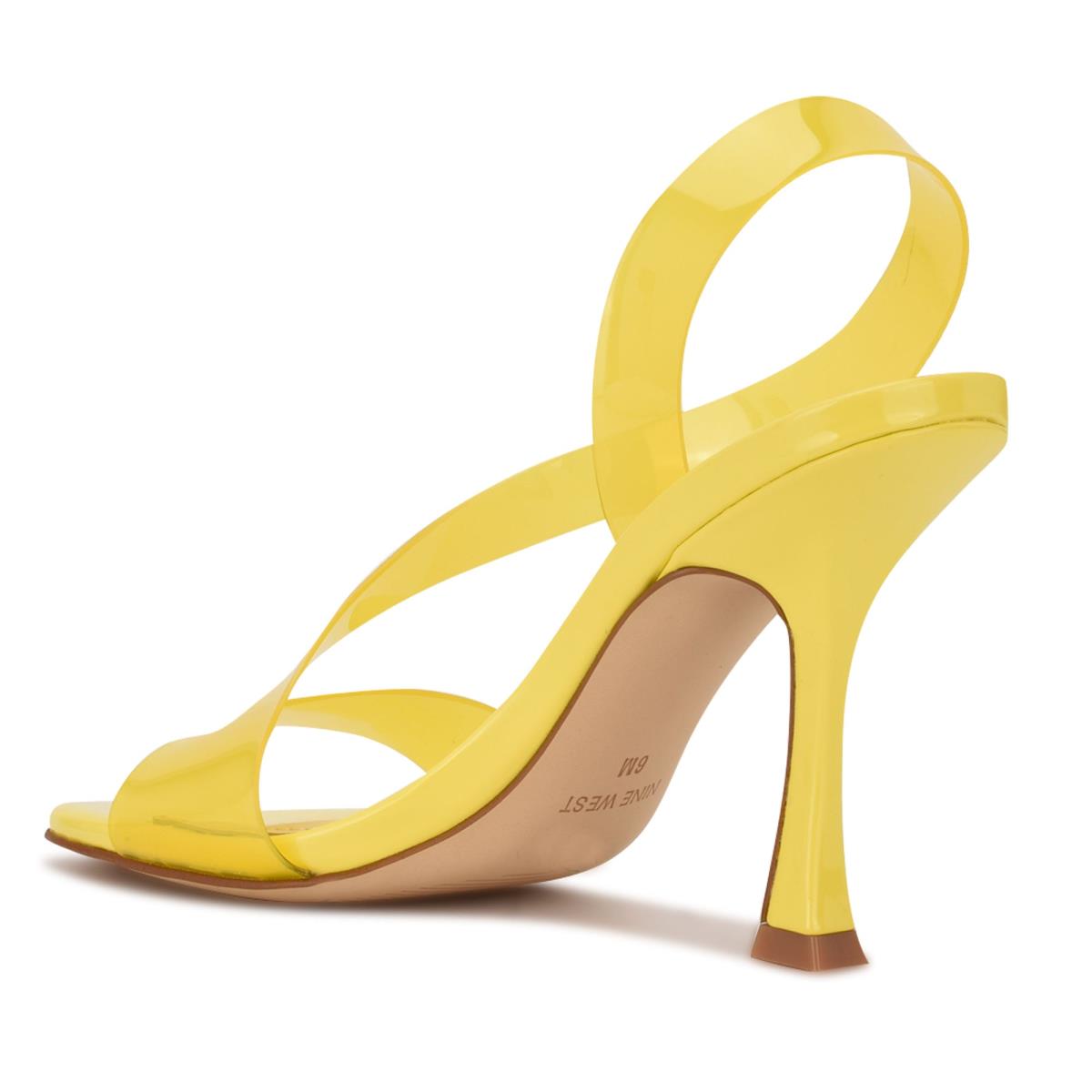 Sandalias Vestir Nine West Irise Amarillo | 4365ZTHNS