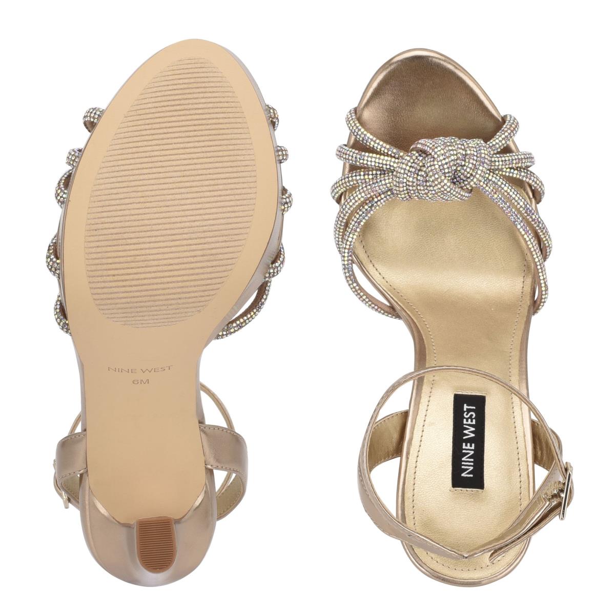 Sandalias Vestir Nine West Wowzz Plataforma Marrones | 3610XZRMK