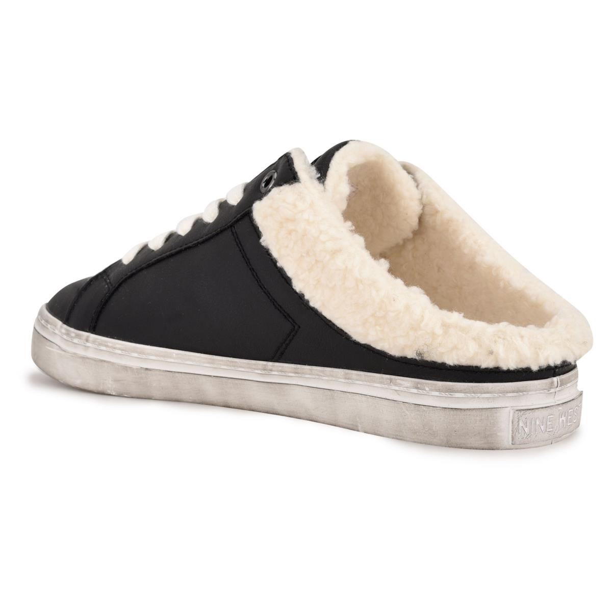 Slip On Sneaker Nine West Beezie Negras | 8297TMOEG