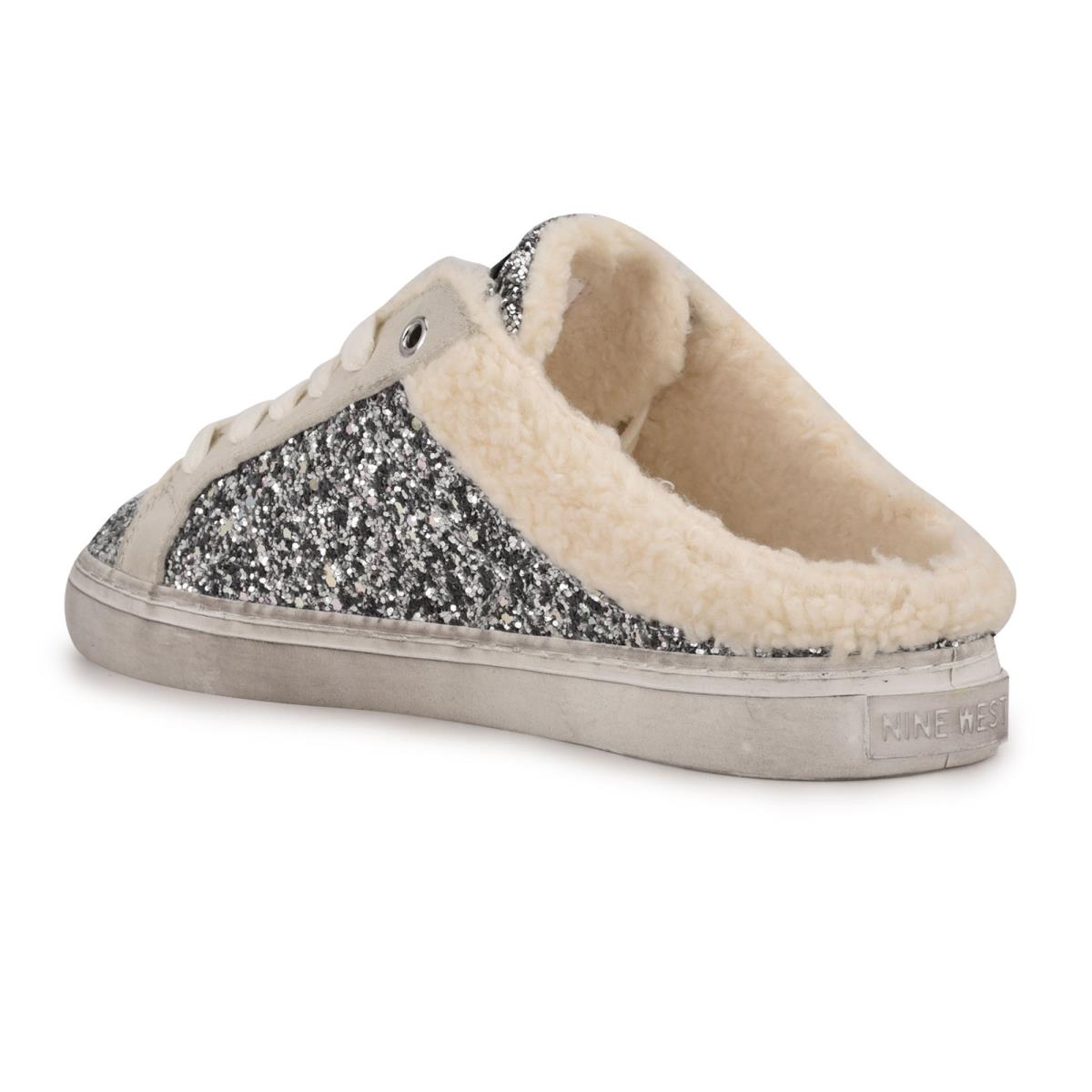 Slip On Sneaker Nine West Beezie Plateadas | 0975ORLNJ