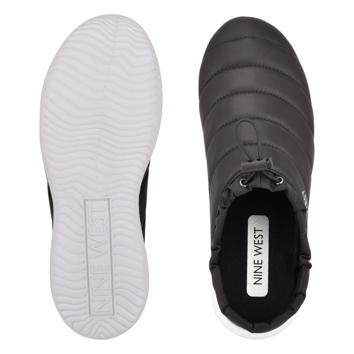 Slip On Sneaker Nine West Echo Negras | 0725ZPYKJ