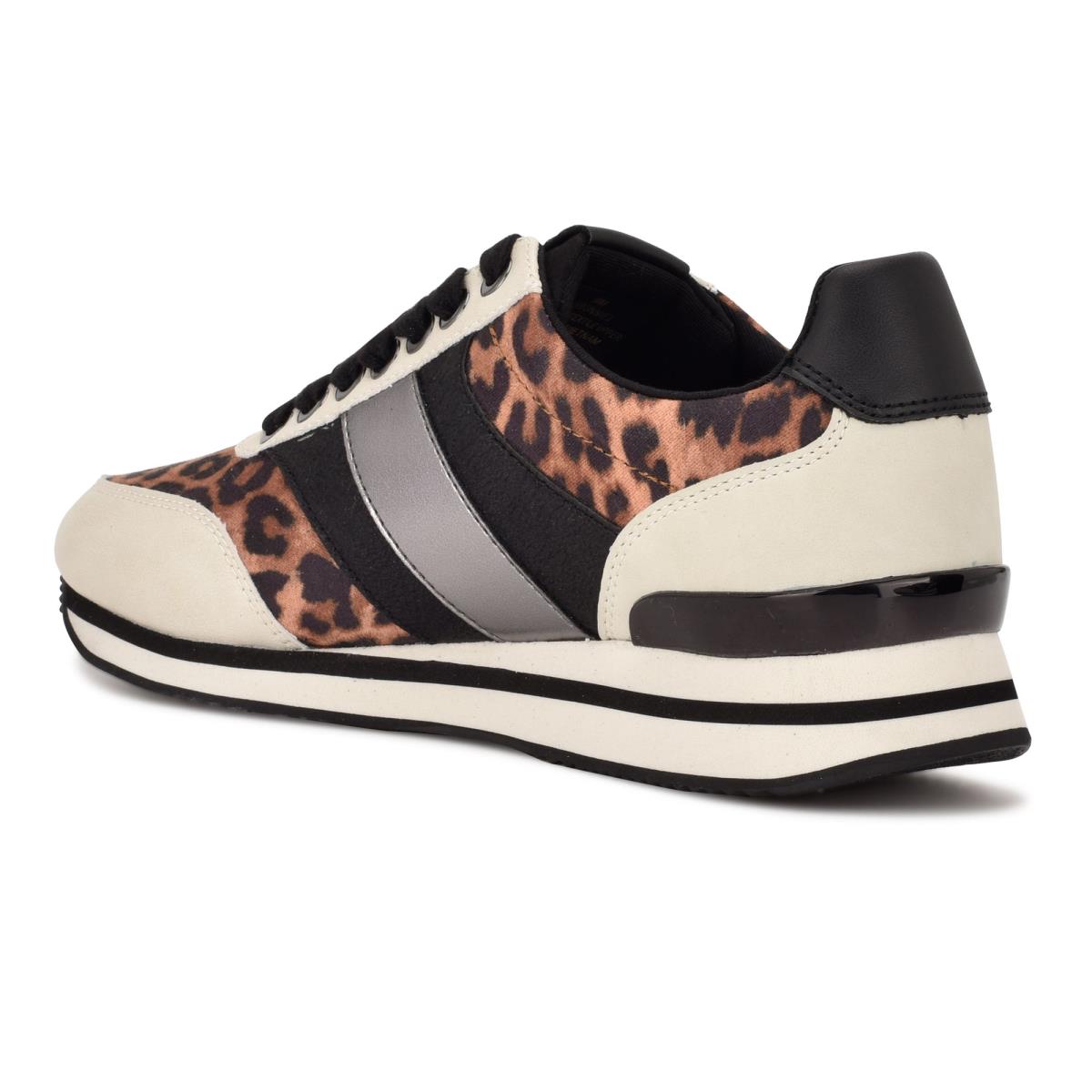 Zapatillas Nine West Bunnie Sneakers Leopardo | 6917QKGLV