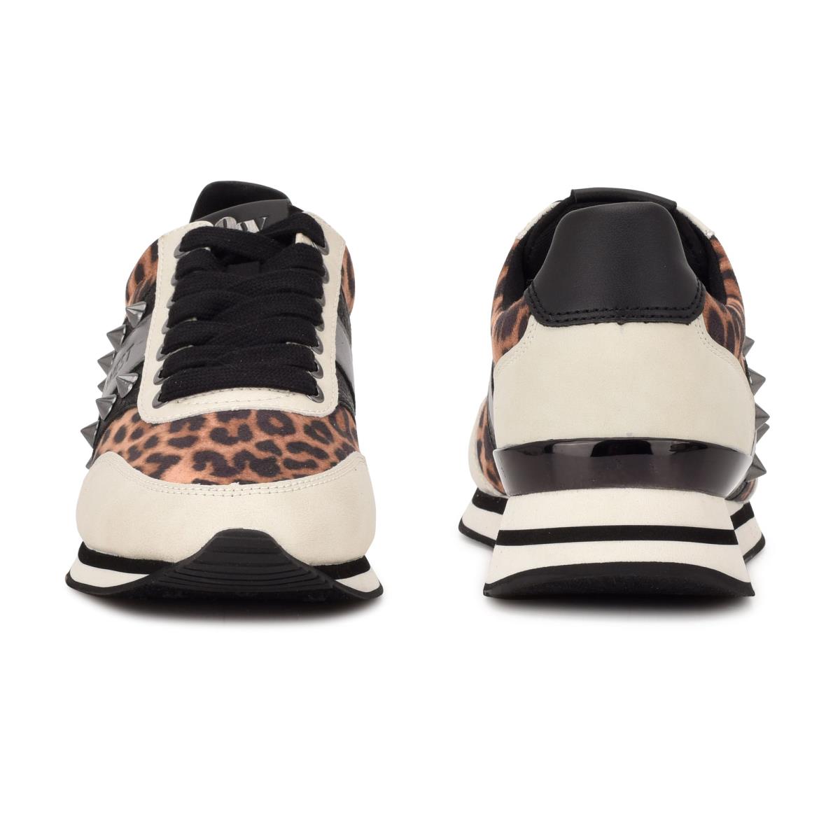 Zapatillas Nine West Bunnie Sneakers Leopardo | 6917QKGLV