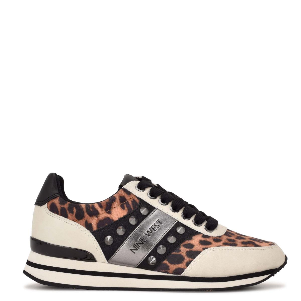 Zapatillas Nine West Bunnie Sneakers Leopardo | 6917QKGLV