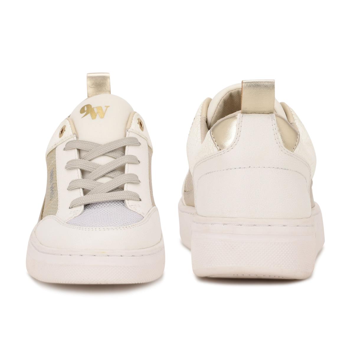 Zapatillas Nine West Elevate Sneakers Creme | 5721UXLID