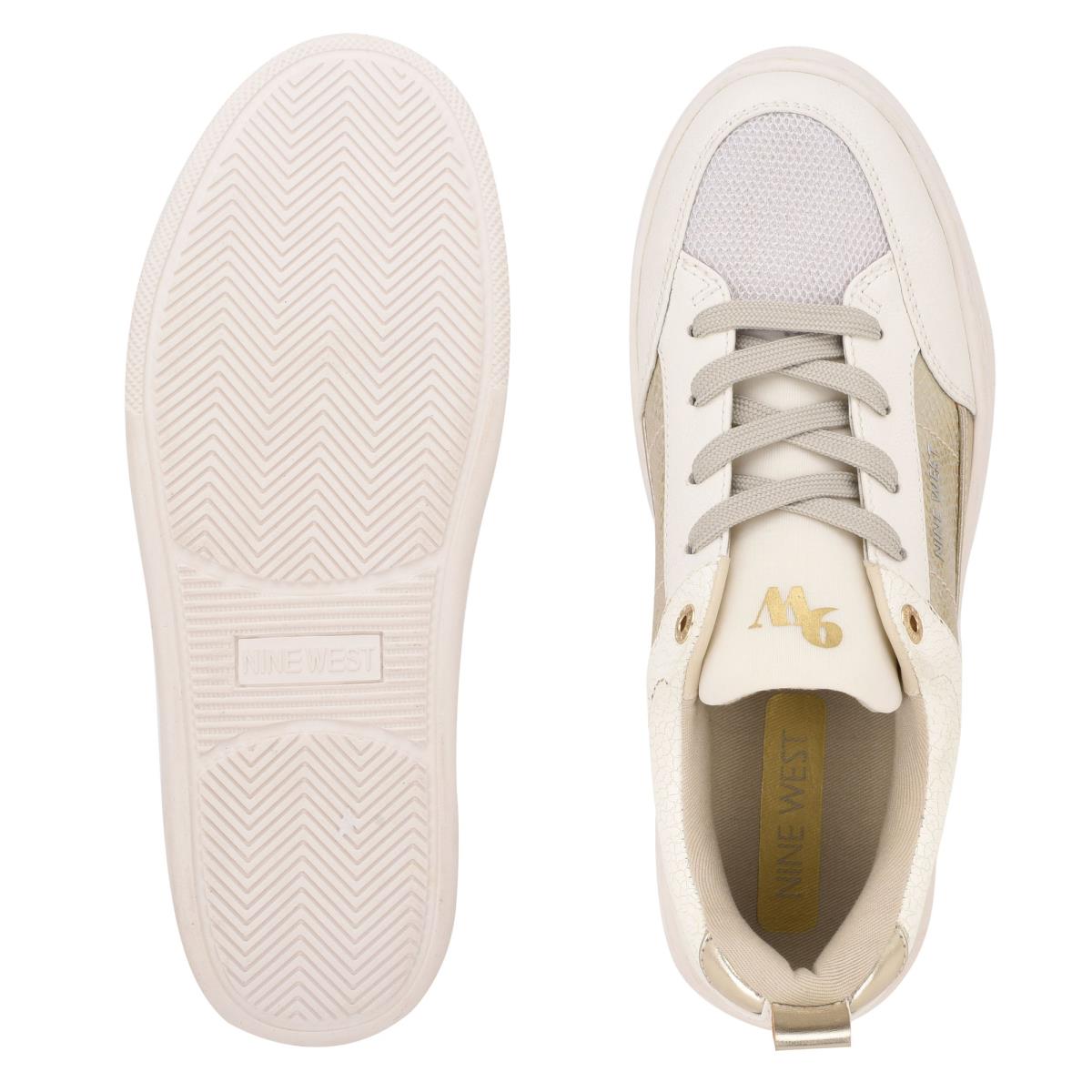 Zapatillas Nine West Elevate Sneakers Creme | 5721UXLID