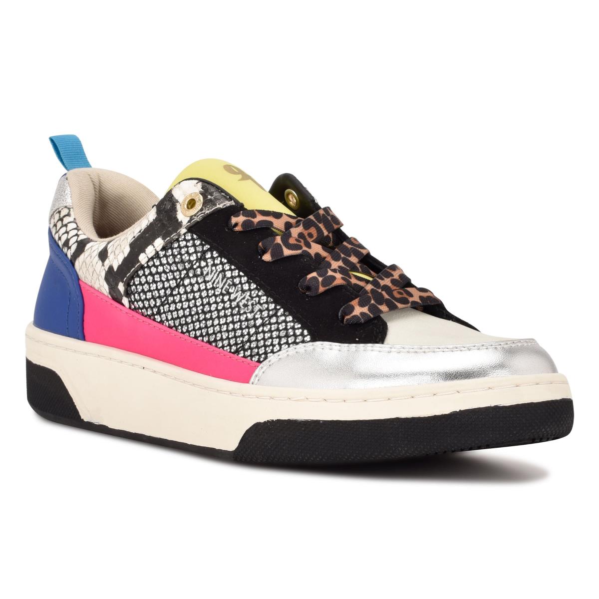 Zapatillas Nine West Elevate Sneakers Gris Multicolor | 9640AYVLT