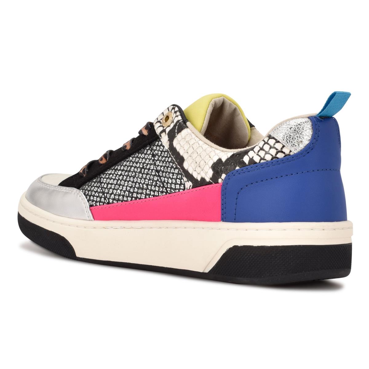 Zapatillas Nine West Elevate Sneakers Gris Multicolor | 9640AYVLT