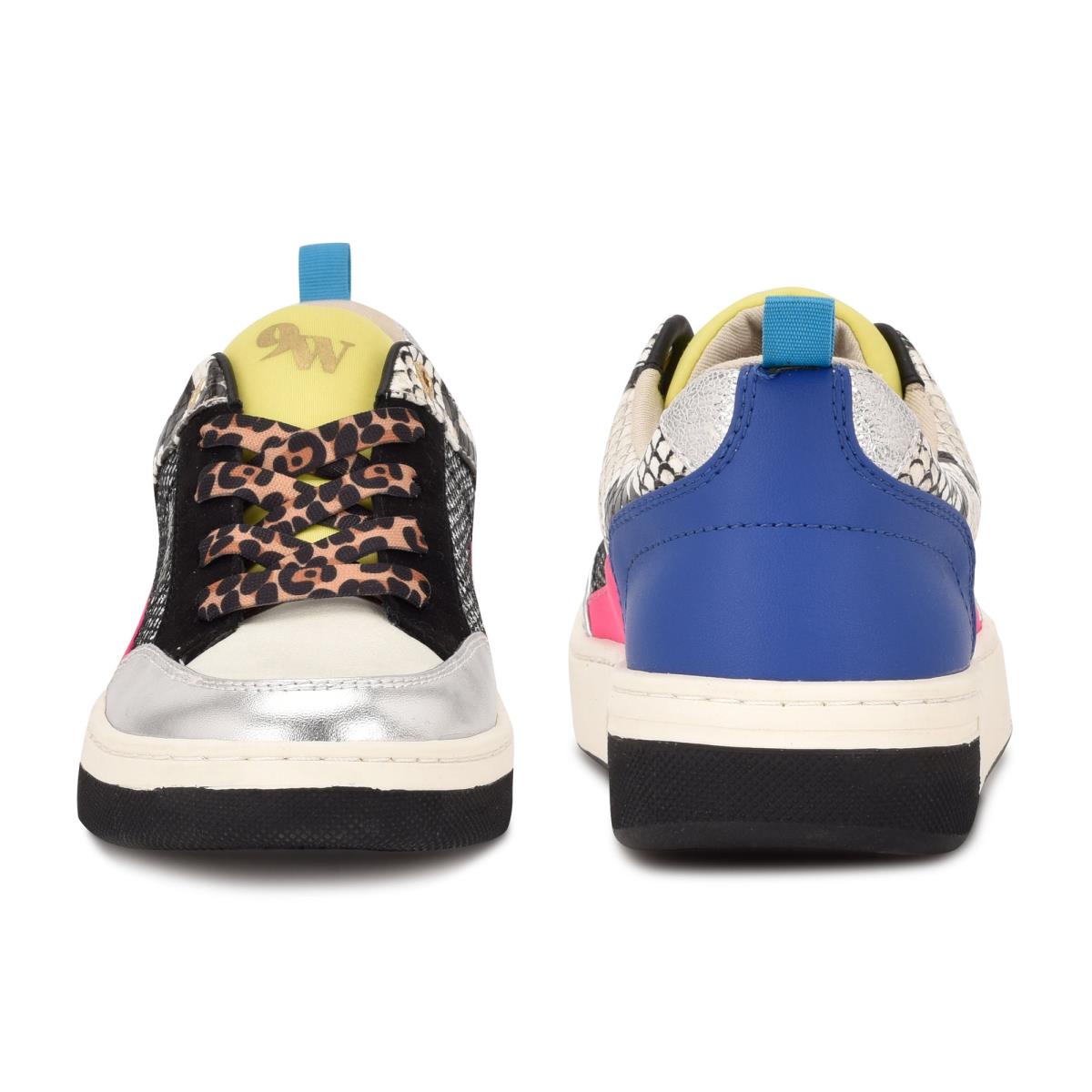 Zapatillas Nine West Elevate Sneakers Gris Multicolor | 9640AYVLT