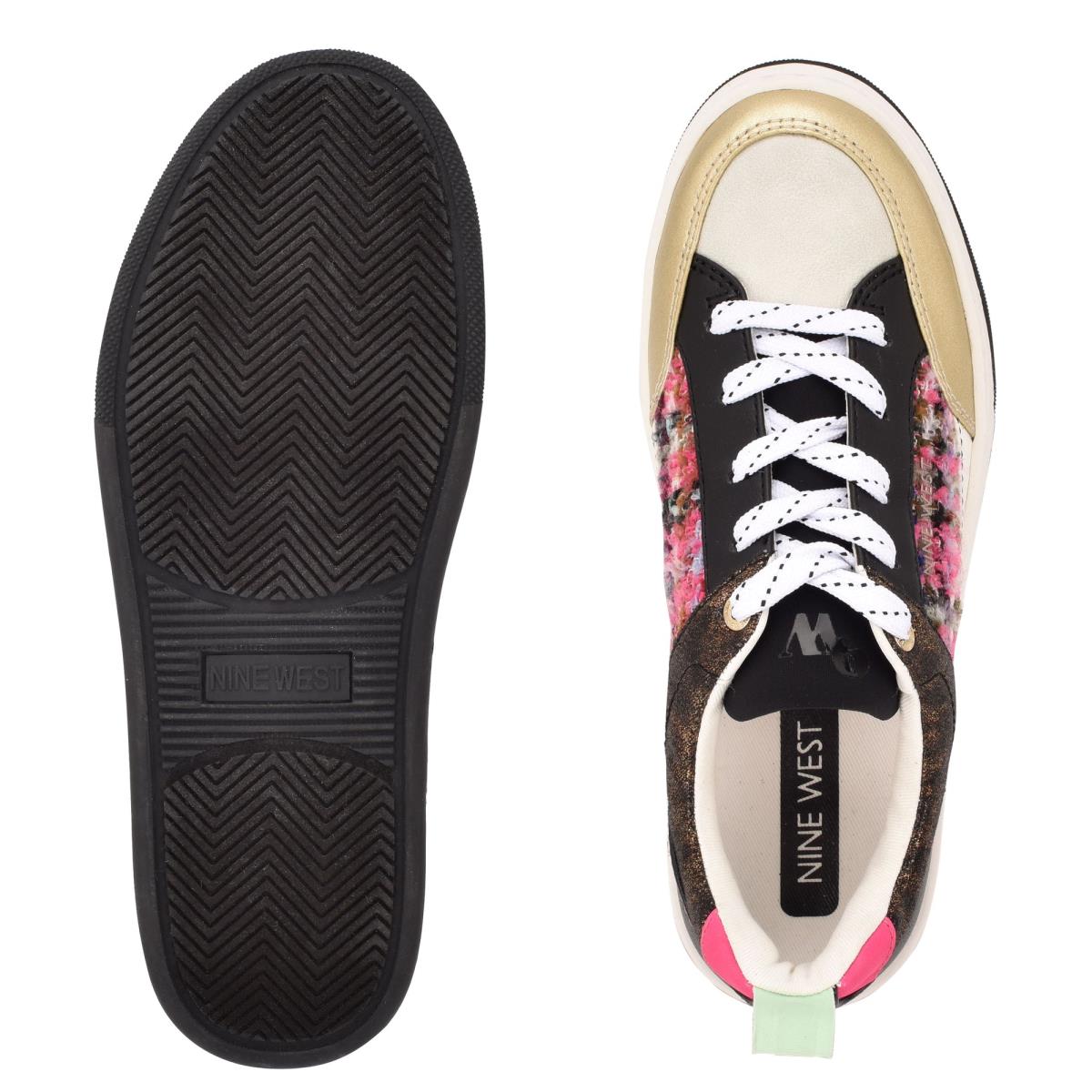 Zapatillas Nine West Elevate Sneakers Rosas Multicolor | 2617LFBUC