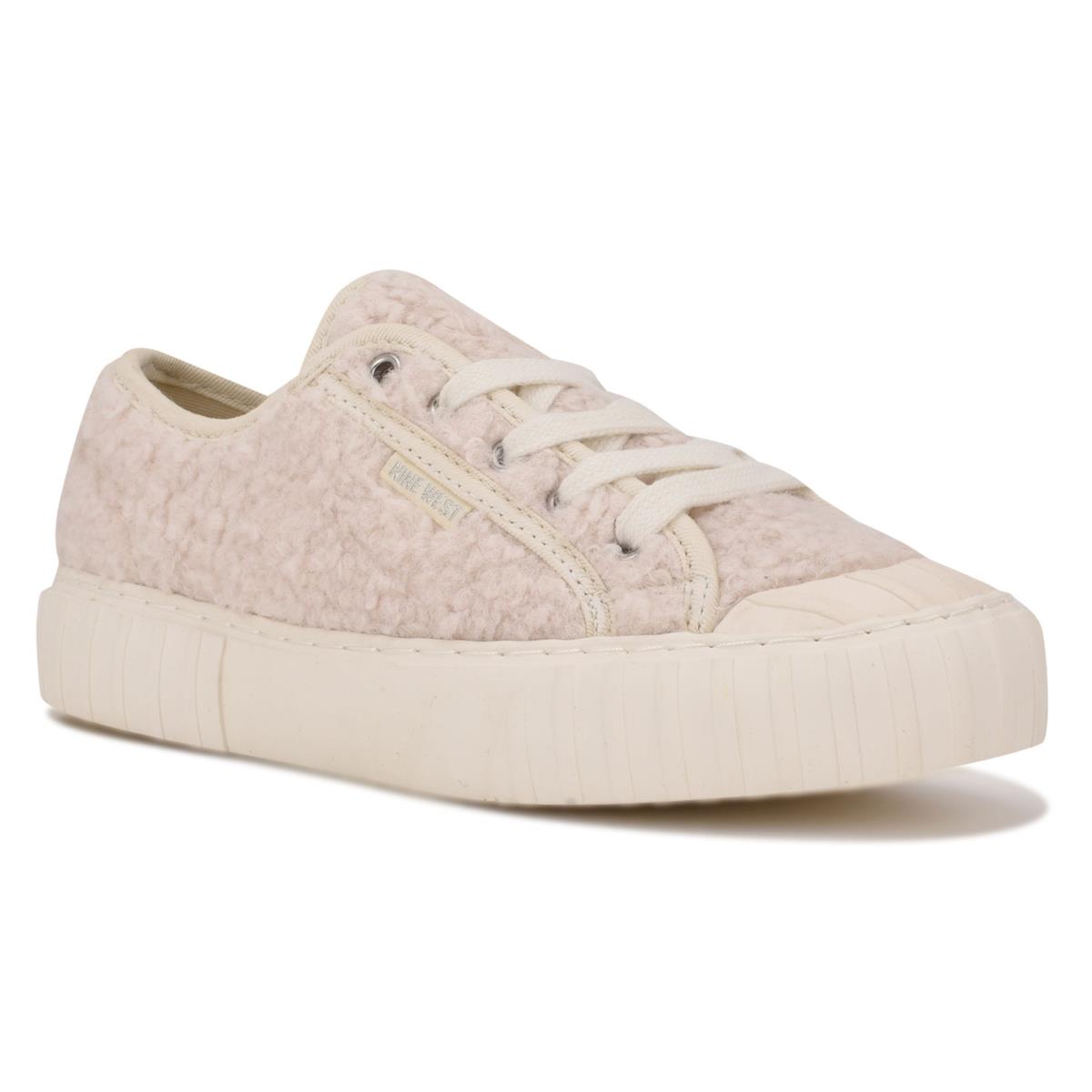 Zapatillas Nine West Hazie Sneakers Creme | 3478PHLVR