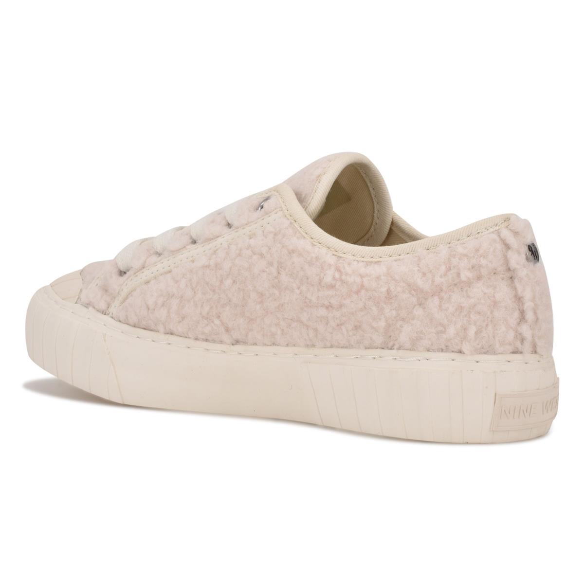 Zapatillas Nine West Hazie Sneakers Creme | 3478PHLVR