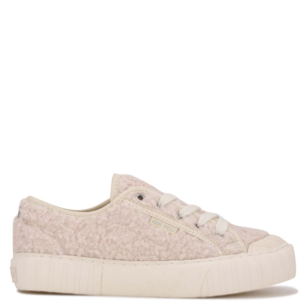 Zapatillas Nine West Hazie Sneakers Creme | 3478PHLVR