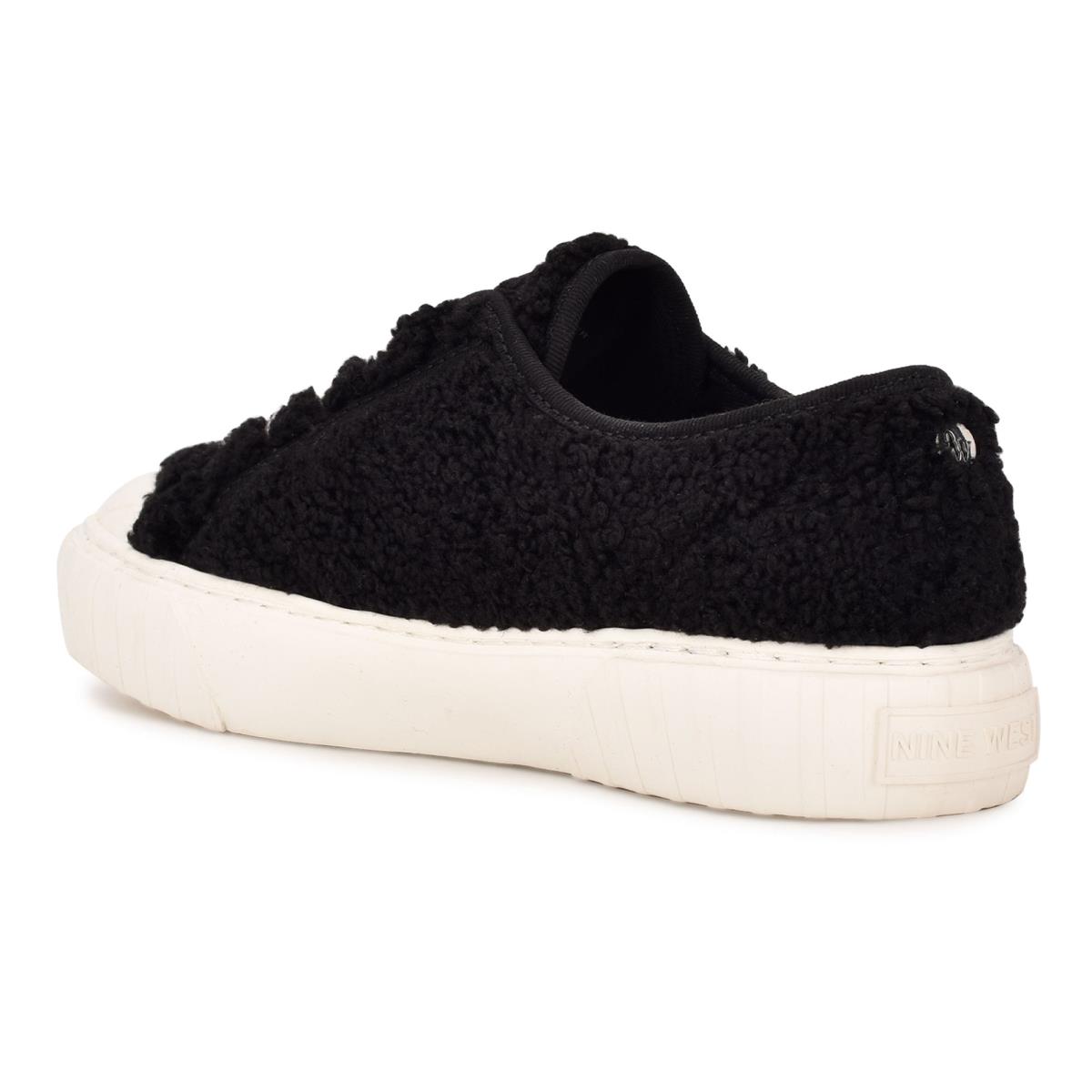 Zapatillas Nine West Hazie Sneakers Negras | 3928KATUR