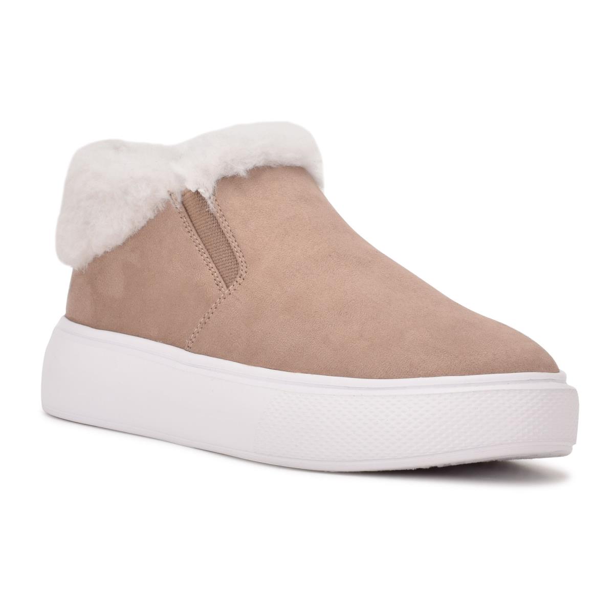 Zapatillas Sin Cordones Nine West Klines Marrones | 6328BAZDS