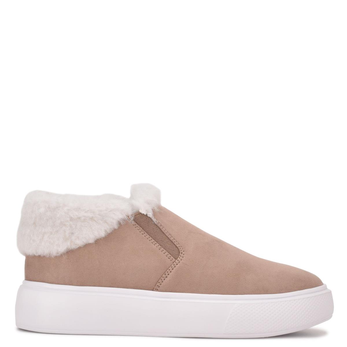 Zapatillas Sin Cordones Nine West Klines Marrones | 6328BAZDS