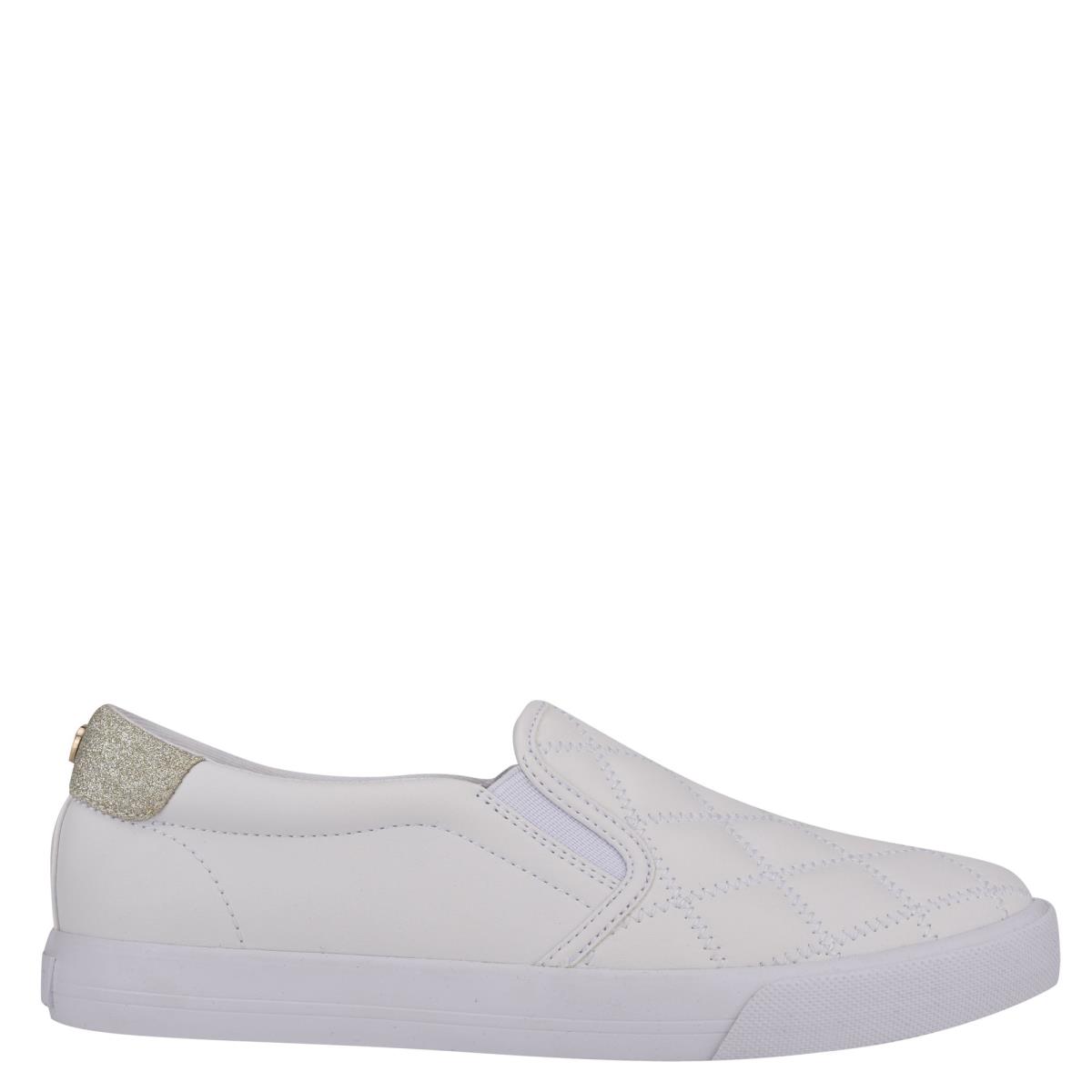 Zapatillas Sin Cordones Nine West Lala Blancas | 3721HADGY