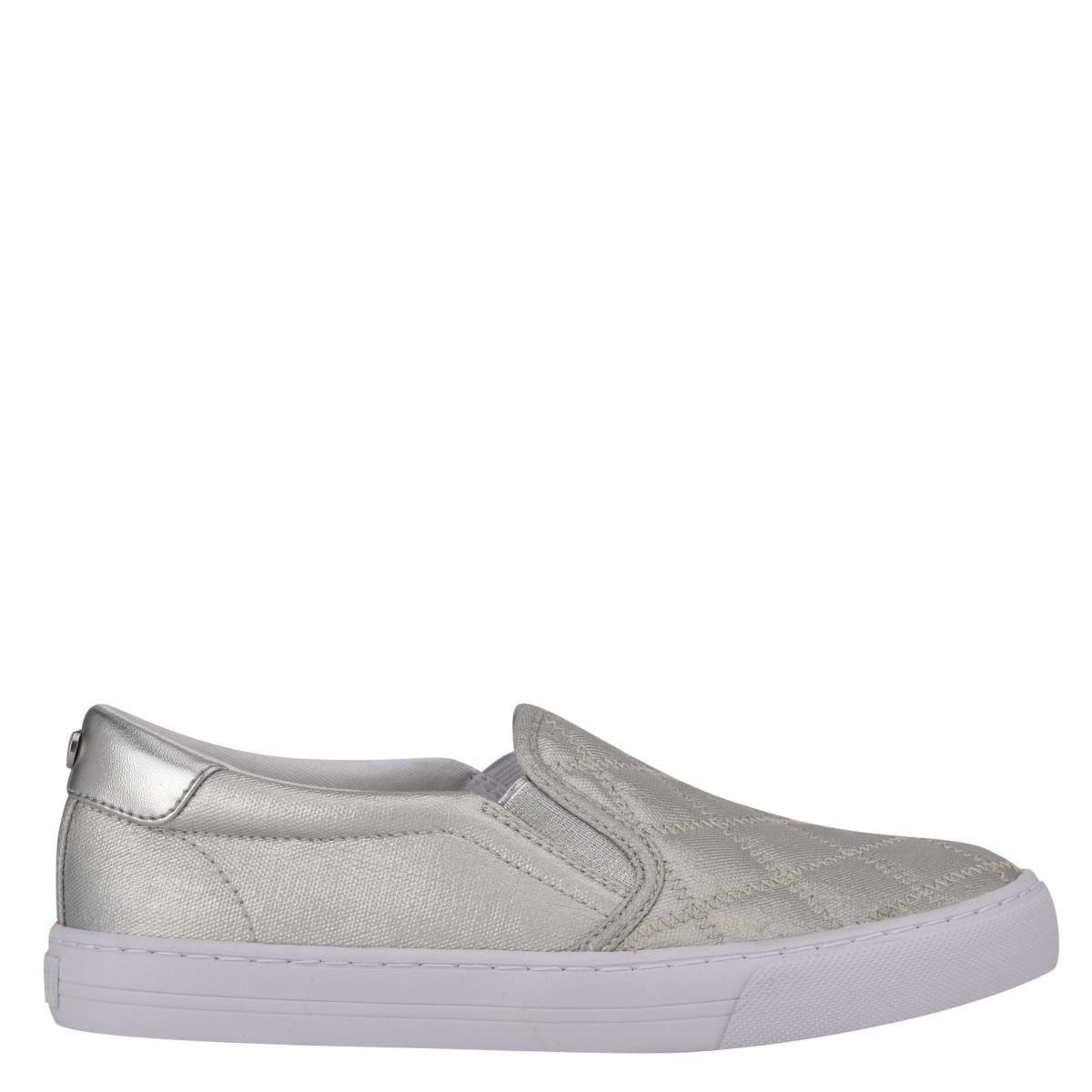 Zapatillas Sin Cordones Nine West Lala Plateadas | 3501GPYFT