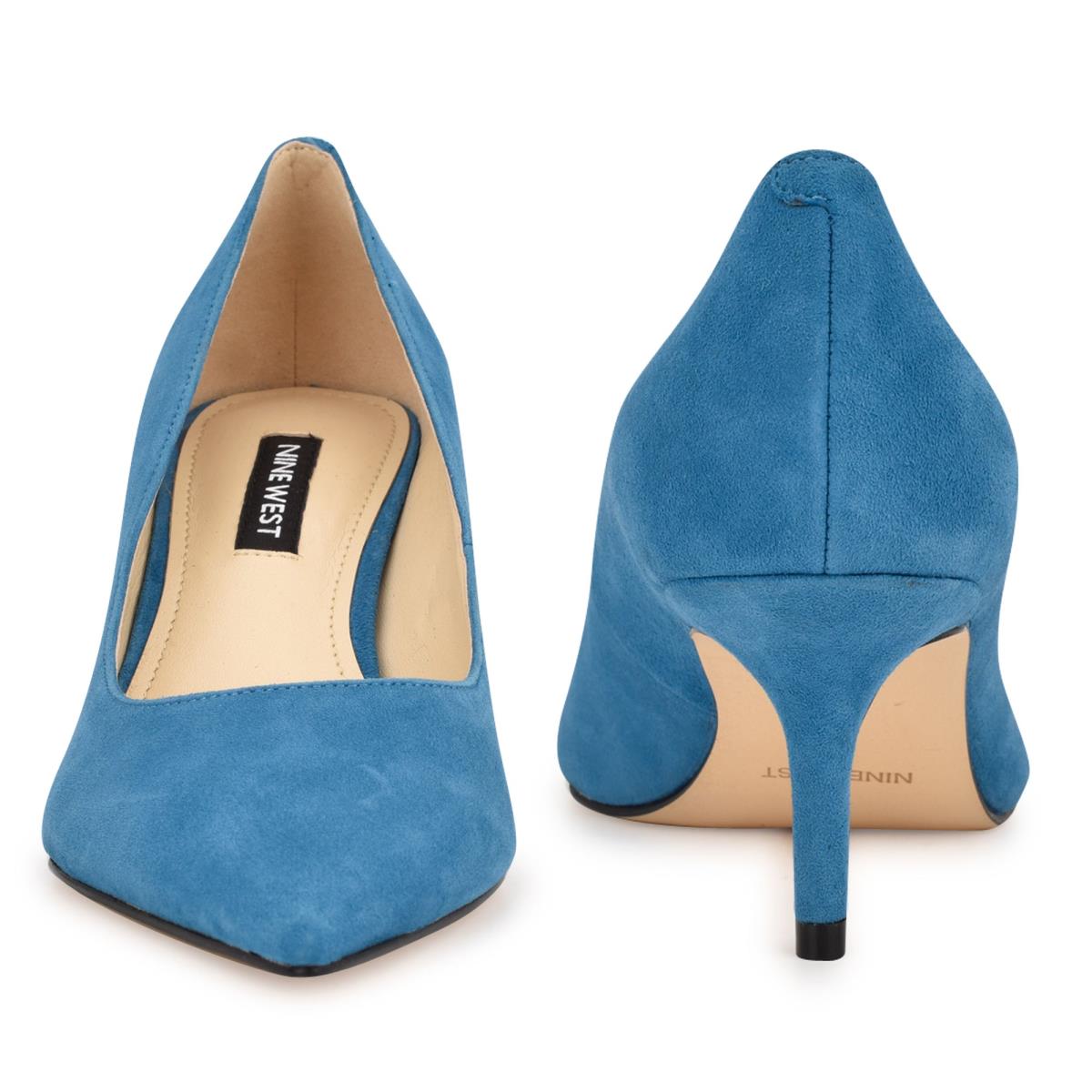 Zapatos De Salon Nine West Arlene Pointy Puntera Turquesa | 3158CRTKV