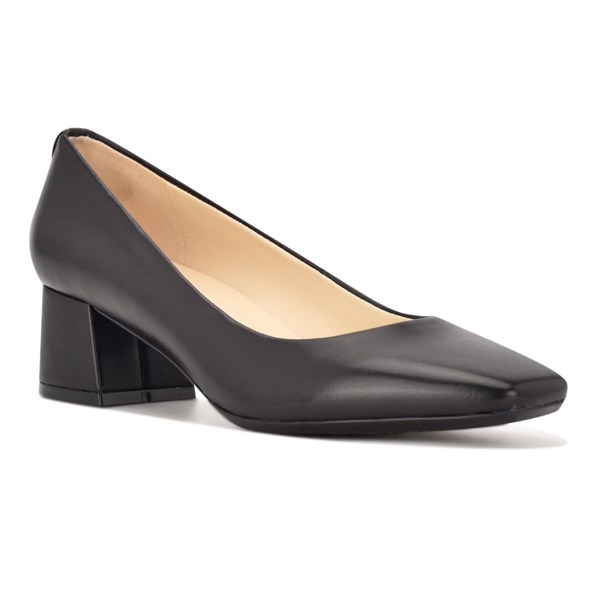 Zapatos De Salon Nine West Cloe 9x9 Block Heel Negras | 4603SGOQR