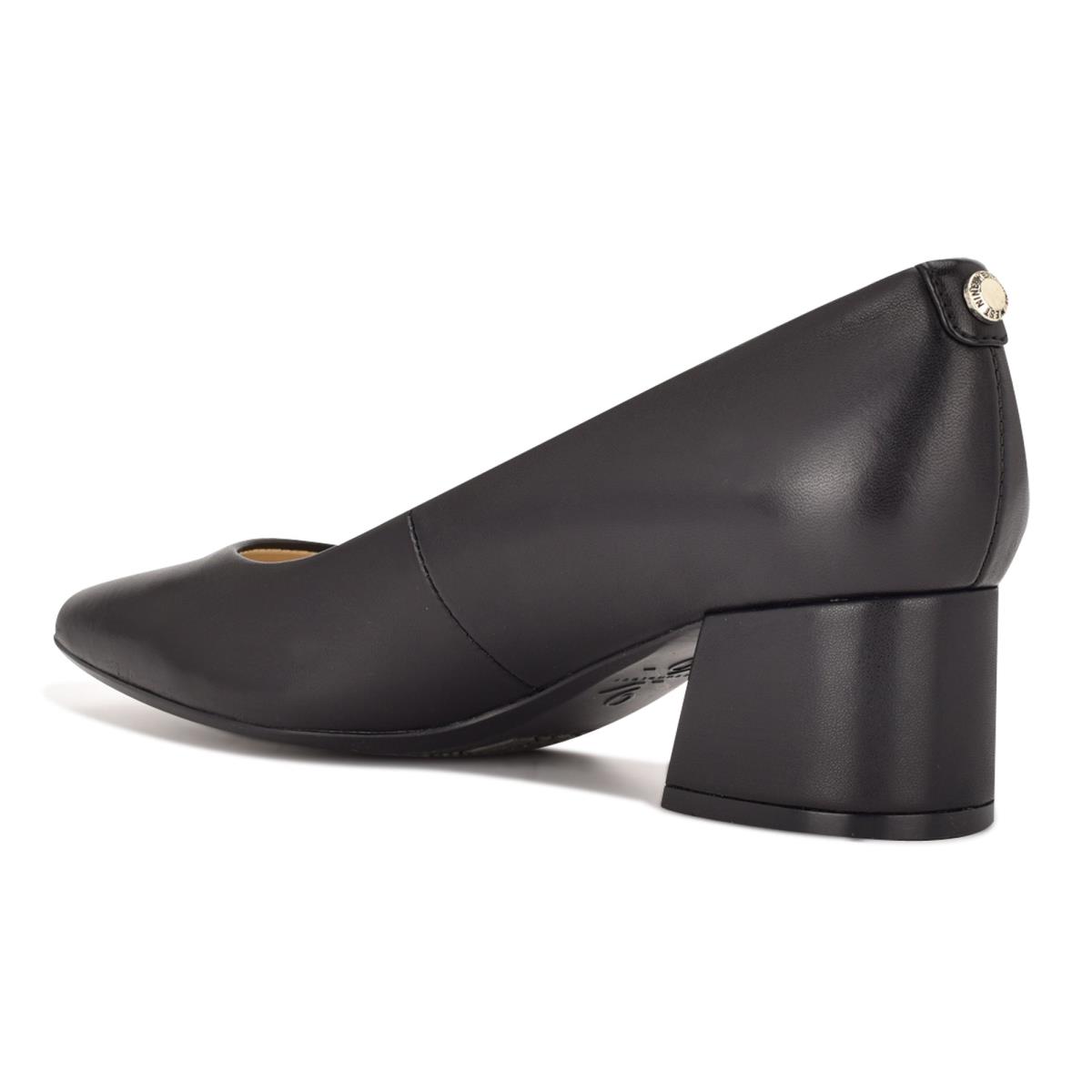 Zapatos De Salon Nine West Cloe 9x9 Block Heel Negras | 4603SGOQR