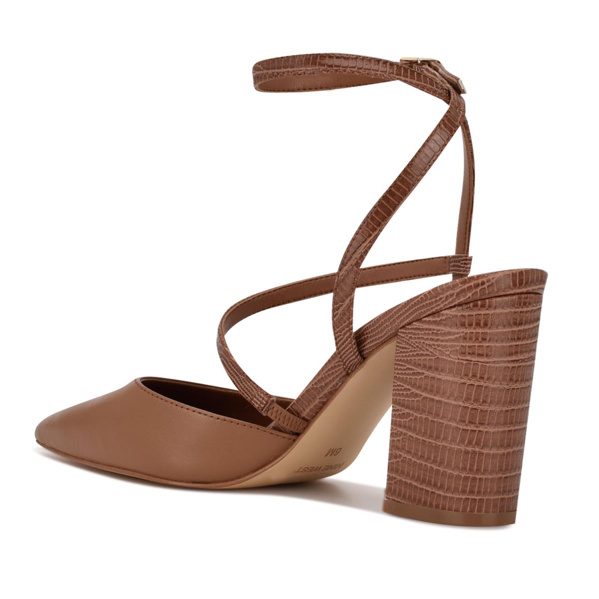 Zapatos De Salon Nine West Collette Vestido Marrones | 4825JPQHC