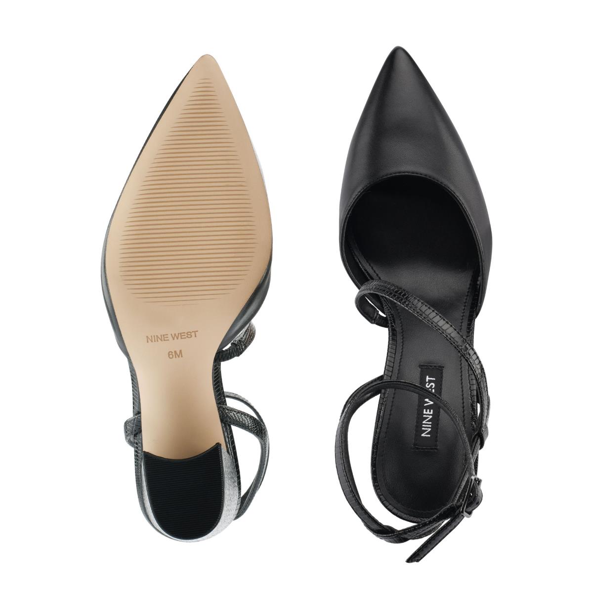 Zapatos De Salon Nine West Collette Vestido Negras | 5364AHRLI