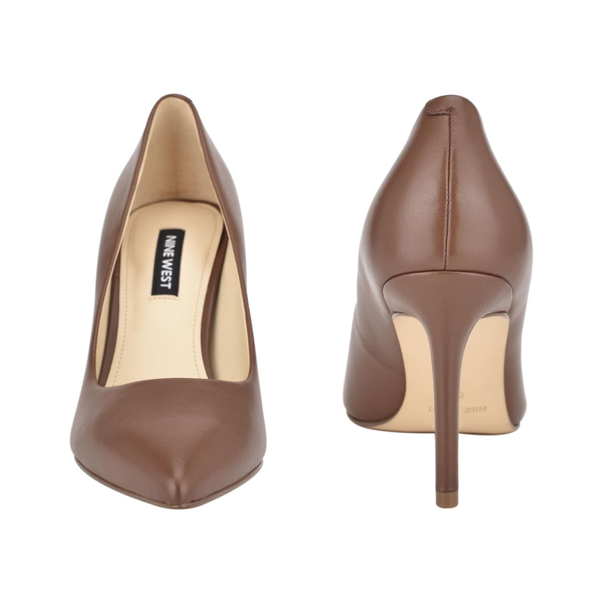 Zapatos De Salon Nine West Ezra Pointy Puntera Marrones | 2408SHCWM