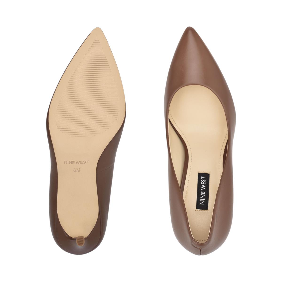 Zapatos De Salon Nine West Ezra Pointy Puntera Marrones | 2408SHCWM