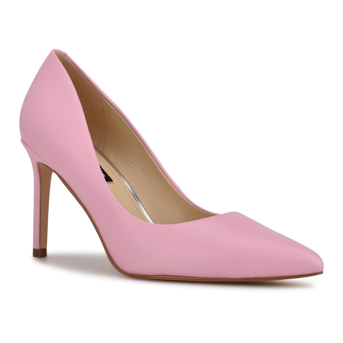 Zapatos De Salon Nine West Ezra Pointy Puntera Rosas | 2536GVTOI