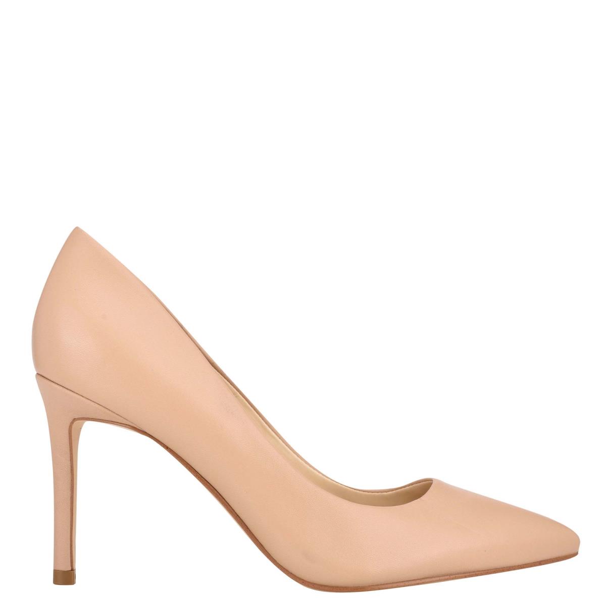 Zapatos De Salon Nine West Ezra Pointy Puntera Beige | 5068UBDRV