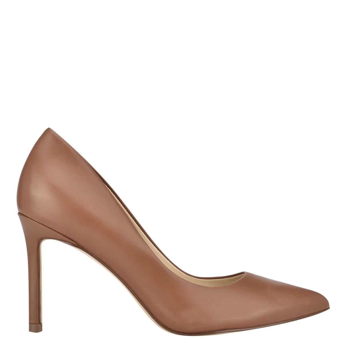 Zapatos De Salon Nine West Ezra Pointy Puntera Marrones | 7259BVDPO