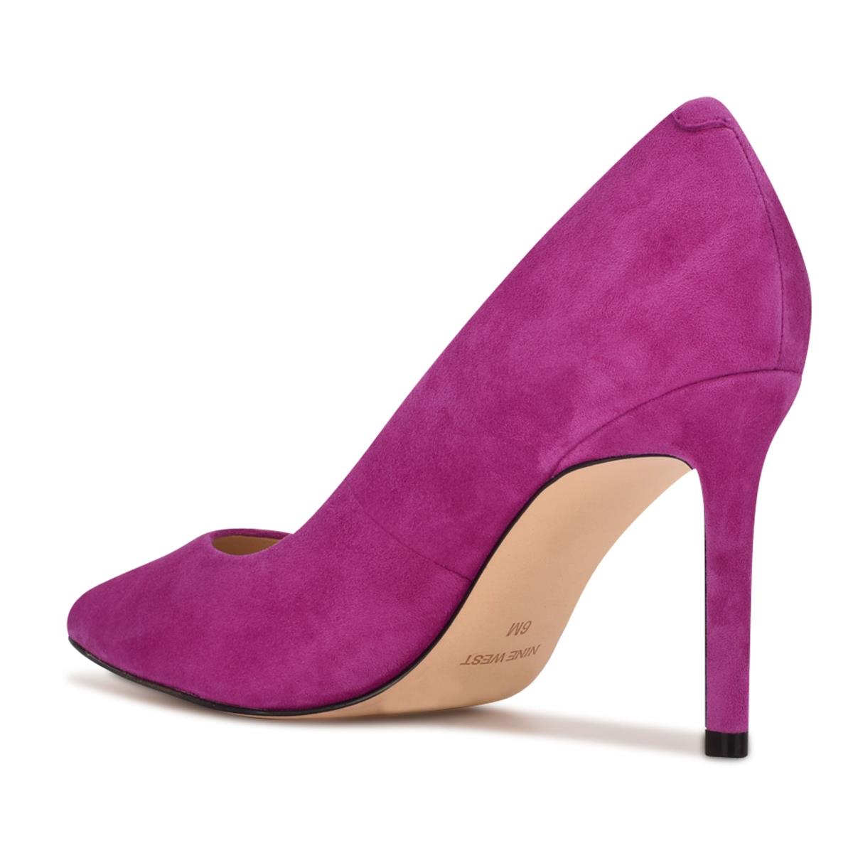 Zapatos De Salon Nine West Ezra Pointy Puntera Moradas | 7610VIBLU