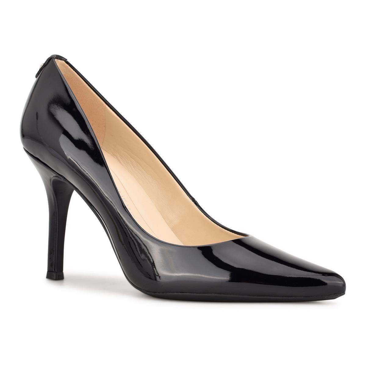 Zapatos De Salon Nine West Fifth 9x9 Pointy Puntera Negras | 8235EICDL