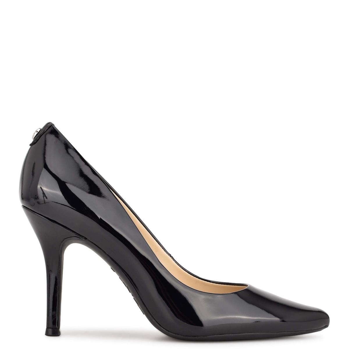 Zapatos De Salon Nine West Fifth 9x9 Pointy Puntera Negras | 8235EICDL